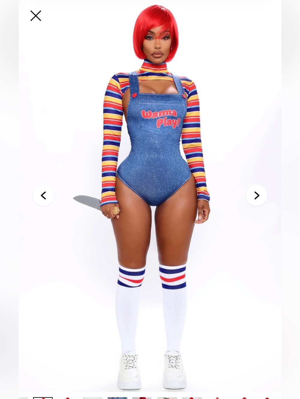 Fashion Nova chucky costume